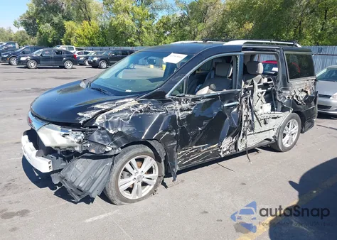 2011 Nissan Quest S/Sv/Sl/Le из США, поврежденный, VIN JN8AE2KP7B9002858